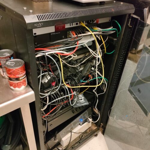 Rack Spot antes Rack Spot antes